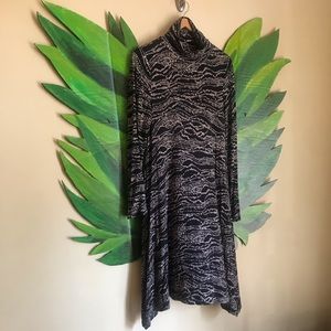 Maeve/Anthropologie Cowl Neck Hanky Swing Dress